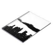 Pop Art Black White New York City Notitieboek (Linkerzijde)