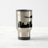 Pop Art Black White New York City Reisbeker (Center)