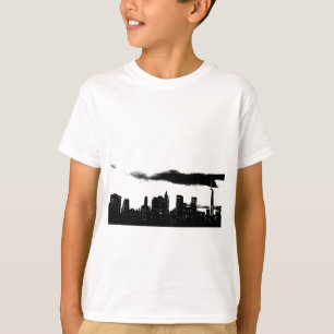 Pop Art Black White New York City T-shirt