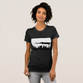 Pop Art Black White New York City T-shirt (Voorkant volledig)