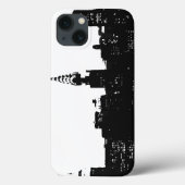Pop Art Black White NY Manhattan Case-Mate iPhone Case (Achterkant)