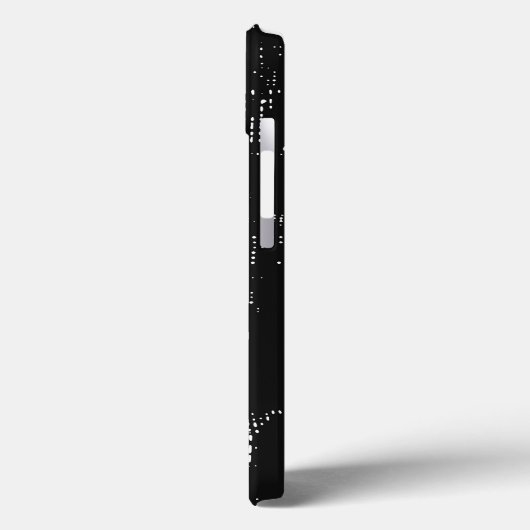 Pop Art Black White NY Manhattan Case-Mate iPhone Case (Achterkant / Links)