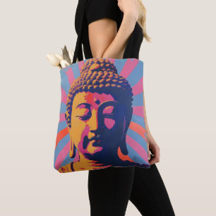 Pop Art Boeddha Tote Bag