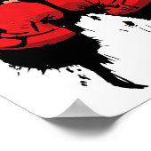 Pop Art Boksen Panda Beer Bokser Poster (Hoek)