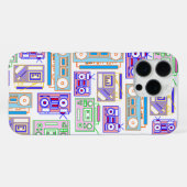 Pop Art Boom Box iPhone Case Hoesje (Achterkant horizontaal)