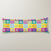 Pop Art Botanical & Fruit Body Kussen (Achterkant)