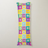 Pop Art Botanical & Fruit Body Kussen (Voorkant Verticaal)