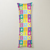 Pop Art Botanical & Fruit Body Kussen (Achterkant (Verticaal))