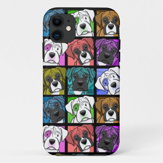 Pop Art Boxer iPhone 5 Hoesje (Achterkant)