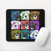 Pop Art Boxer Muismat (Met muis)