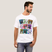 Pop Art Boxer T-shirt (Voorkant volledig)