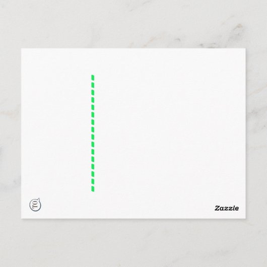 Pop Art Briefkaart (Achterkant)