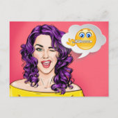 Pop Art Briefkaart (Voorkant)