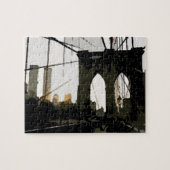Pop Art Brooklyn Bridge Legpuzzel (Horizontaal)