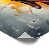 Pop Art Buddha Bust Poster (Hoek)