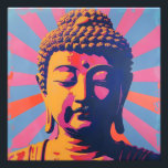 Pop Art Buddha Foto Afdruk<br><div class="desc">Als je van design houdt,  dan is deze perfect voor jou. Het show van Boeddha.</div>