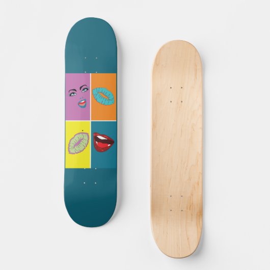 Pop Art Bundle Persoonlijk Skateboard (Voorkant)
