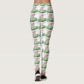 Pop Art Bunny Cake Leggings (Achterkant)