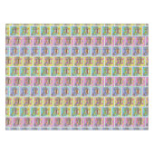 POP ART BURGER (Hamburger) Tafelkleed (Voorkant (Horizontaal))