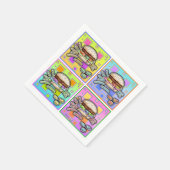 POP ART BURGER SERVETTEN (Hoek)