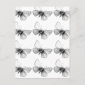 Pop Art Butterfly Briefkaart (Voorkant)