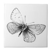 Pop Art Butterfly Tegeltje (Voorkant)