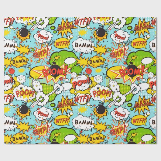 Pop Art Cadeaupapier (Vlak)