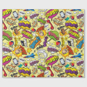 Pop Art Cadeaupapier (Vlak)