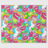 Pop Art Cadeaupapier (Vlak)