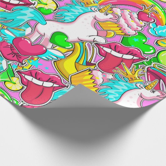 Pop Art Cadeaupapier (Hoek)