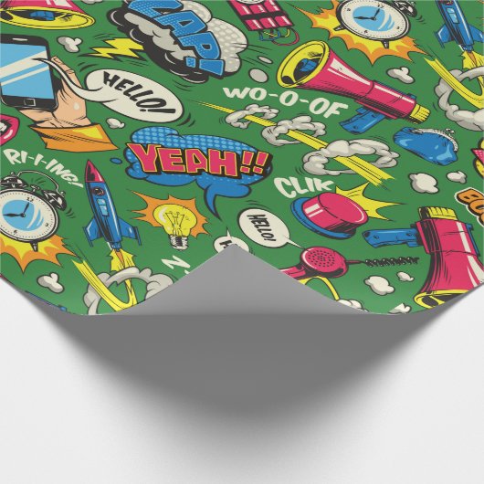 Pop Art Cadeaupapier (Hoek)