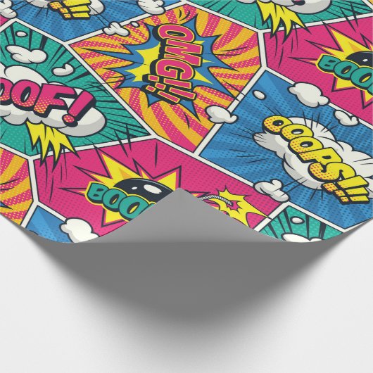 Pop Art Cadeaupapier (Hoek)