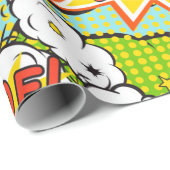 Pop Art Cadeaupapier (Rol Hoek)