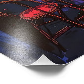 Pop Art: Café Nocturno en París Foto Afdruk (Hoek)