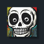 "Pop Art Calavera: een hedendaagse twist Canvas Afdruk<br><div class="desc">Titel: "Pop Art Calavera: A Contemporary Twist" Kunstwerk van Nate Haselton Design Beschrijving: "Stap in een wereld waar traditie en moderniteit samenkomen met onze dynamische canvas kunst getiteld 'Pop Art Calavera: A Contemporary Twist." Dit boeiende stuk neemt de iconische Calavera schedel en verbeeldt deze opnieuw door het levendige en speelse...</div>