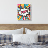 Pop-art Canvas Afdruk (Insitu (Slaapkamer))