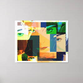 Pop Art Canvas Afdruk