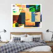 Pop Art Canvas Afdruk (Insitu (Slaapkamer))