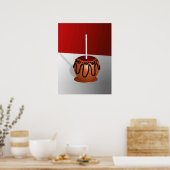Pop Art Caramel Apple Poster (Keuken)