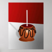 Pop Art Caramel Apple Poster (Voorkant)