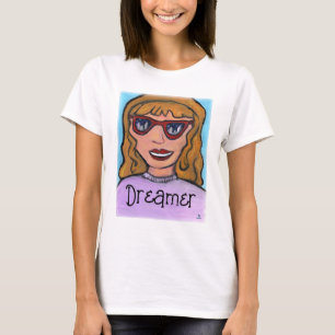Pop Art Cartoon Meisje Custom Preppy Unique T-shirt