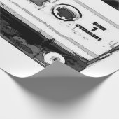 Pop Art Cassette Cadeaupapier (Hoek)