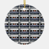 Pop Art Cassette Keramisch Ornament (Voorkant)