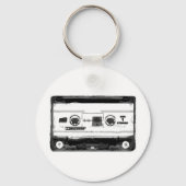 Pop Art Cassette Sleutelhanger (Voorkant)
