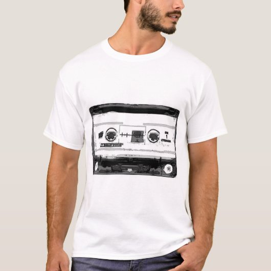 Pop Art Cassette T-shirt (Voorkant)