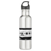 Pop Art Cassette Waterfles (Voorkant)