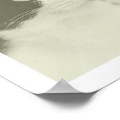 Pop Art Cat 9 Foto Modern Retro Kleurenblok Poster (Hoek)