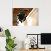 Pop Art Cat Poster (Thuiskantoor)