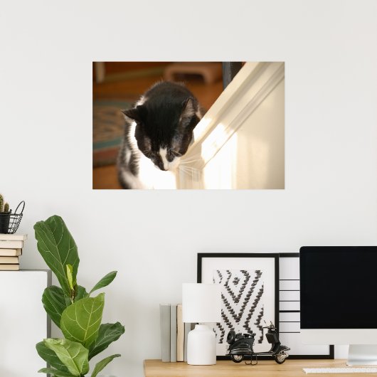 Pop Art Cat Poster (Thuiskantoor)