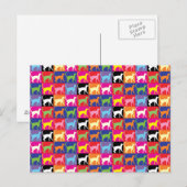 Pop Art Cats Briefkaart (Voorkant / Achterkant)